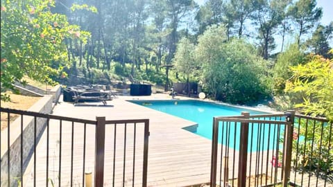 Spring, Day, Natural landscape, Garden, Garden view, Pool view, Swimming pool