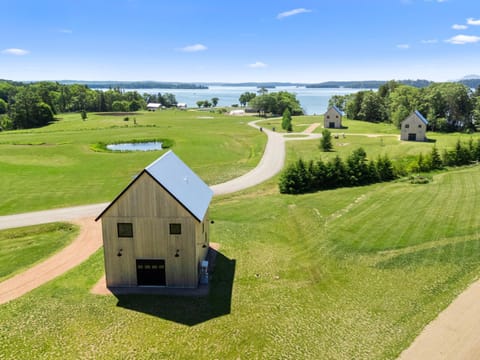 Property building, Day, Natural landscape, Bird's eye view, Lake view