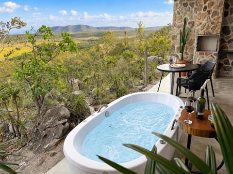Natural landscape, Hot Tub, Mountain view