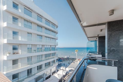 Property building, Day, Natural landscape, View (from property/room), Balcony/Terrace, Sea view