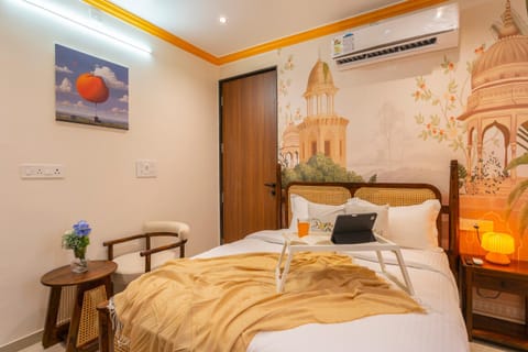 Bedroom, air conditioner