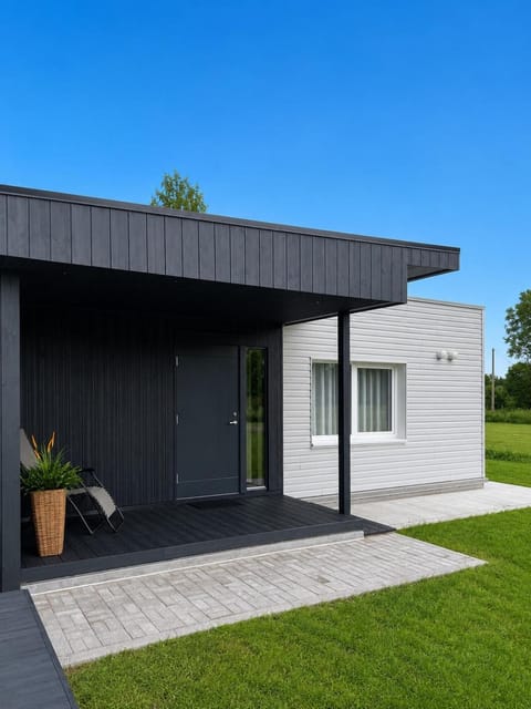 Property building, Garden view