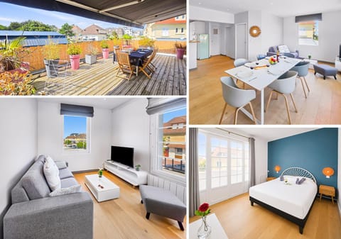 Property building, Bed, Balcony/Terrace, Living room, Photo of the whole room, Seating area, Dining area, Bedroom, towels