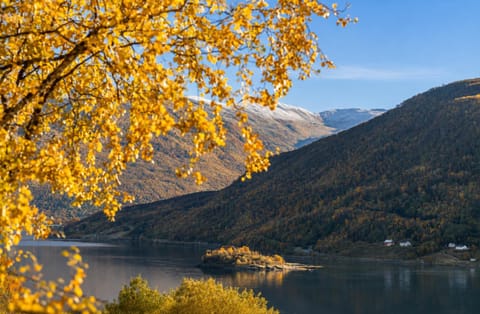 Spring, Lake view, Mountain view