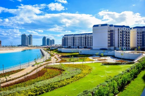 Property building, Natural landscape, Lake view