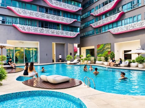 Property building, Swimming pool