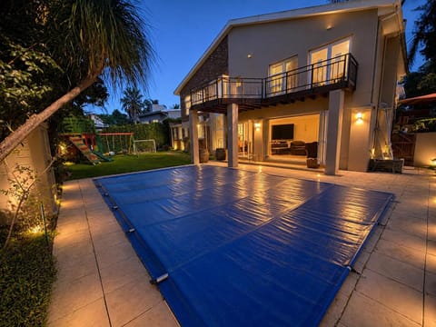 Property building, Patio, Day, Night, Garden, Swimming pool