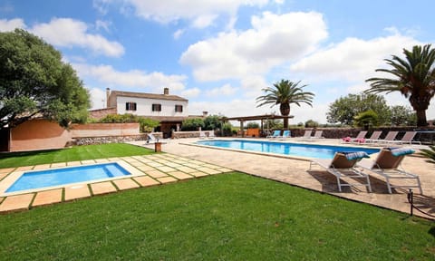 Property building, Living room, Swimming pool