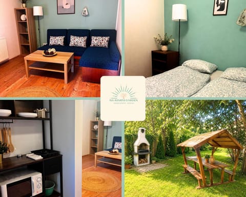 Communal lounge/ TV room, Bed, Garden, Living room, Bedroom