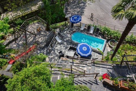 Bird's eye view, Pool view