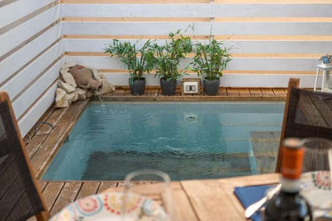 Patio, Patio, Hot Tub, Pool view, Swimming pool