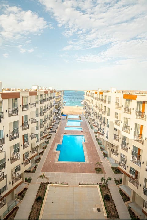 Natural landscape, Pool view, Sea view, Swimming pool