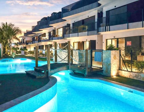 Property building, Pool view, Swimming pool