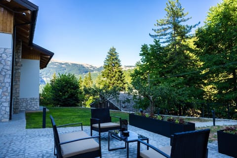 Natural landscape, Garden, Mountain view