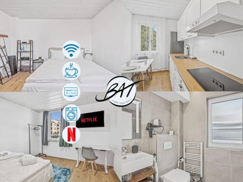 Bathroom, TV and multimedia, Kitchen or kitchenette, Photo of the whole room, Seating area, Dining area, Bedroom, oven, pet friendly, stove