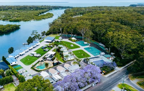 Property building, Bird's eye view, River view