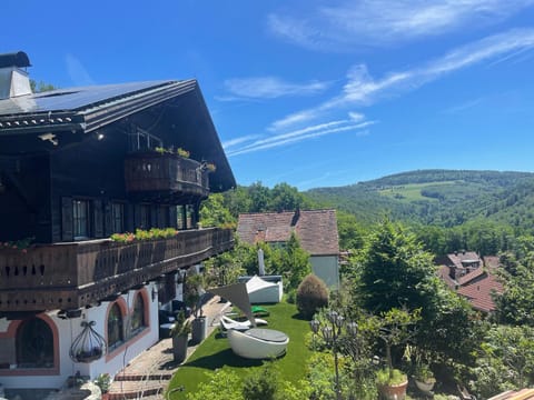 Property building, Bird's eye view, Mountain view