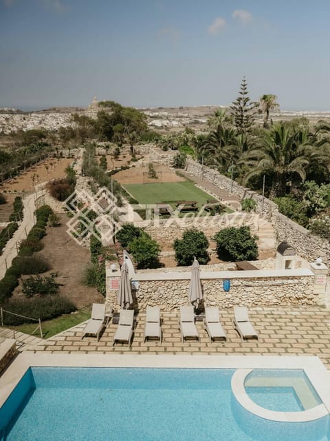 Natural landscape, Garden, Garden view, Pool view, Swimming pool