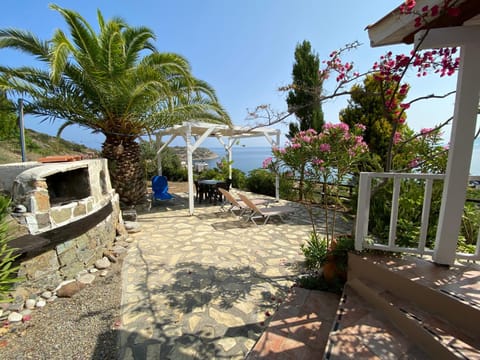 Patio, Natural landscape, Garden, Garden view, Sea view