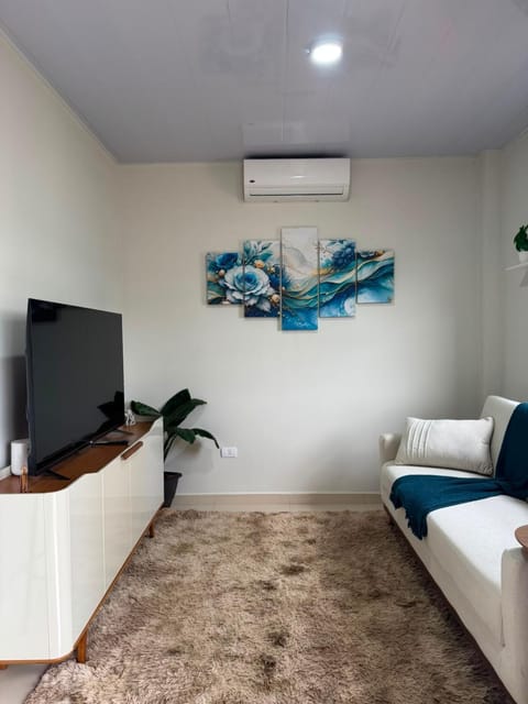 Living room, Seating area, air conditioner