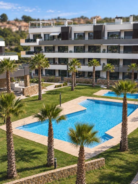 Property building, Day, View (from property/room), Pool view, Swimming pool, Location