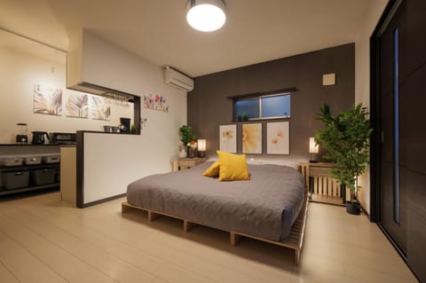 Bed, Bedroom