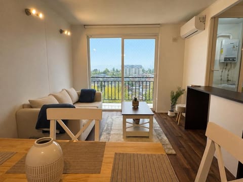 Balcony/Terrace, Living room, Dining area, air conditioner
