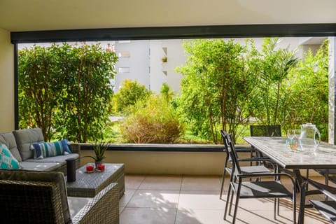 Patio, Balcony/Terrace, Garden view