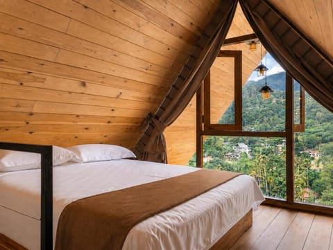 Bed, View (from property/room), Bedroom, Mountain view, Mountain view