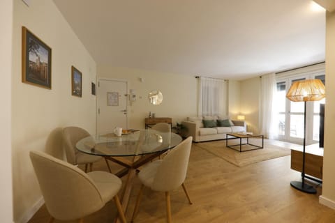 Living room, Seating area, Dining area