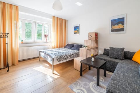 Bed, TV and multimedia, Living room, Photo of the whole room, Seating area, Bedroom