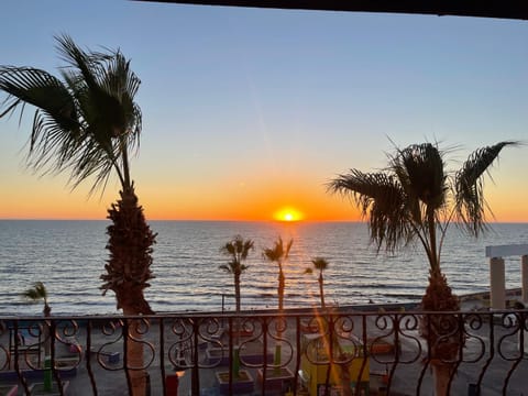 Day, Natural landscape, View (from property/room), Balcony/Terrace, Balcony/Terrace, Sea view, Sunrise