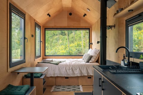 Natural landscape, Kitchen or kitchenette, Bedroom, Garden view