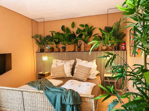Bed, Photo of the whole room, Seating area, Bedroom