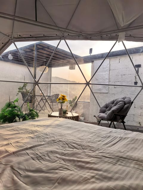 Bed, View (from property/room), Balcony/Terrace