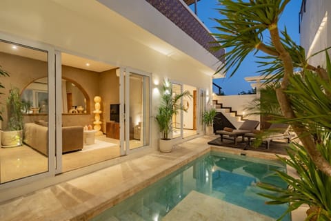 Natural landscape, Pool view, Swimming pool, sunbed