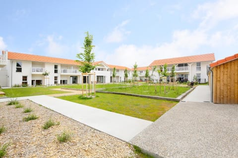 Property building, Garden view