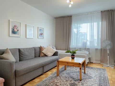 Bed, Living room, Seating area