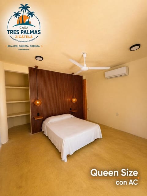 Bed, Photo of the whole room, air conditioner