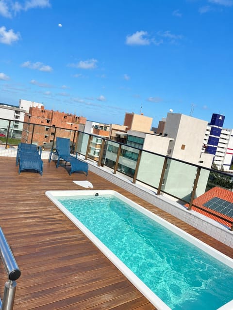 Day, View (from property/room), Balcony/Terrace, Pool view, Swimming pool, sunbed