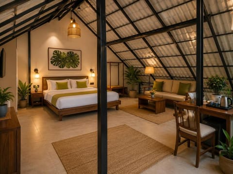 Bed, Living room, Bedroom