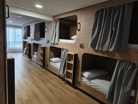 Photo of the whole room, bunk bed