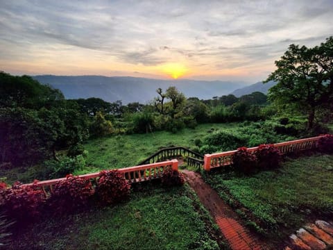 Garden, Mountain view