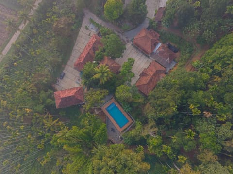Property building, Day, Natural landscape, Bird's eye view, Pool view, Swimming pool