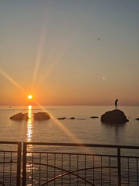Natural landscape, Sea view, Sunrise, Sunset