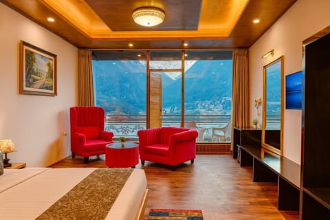 Seating area, Mountain view