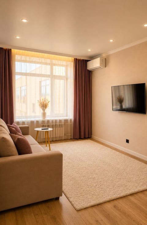 TV and multimedia, Living room, Seating area, air conditioner