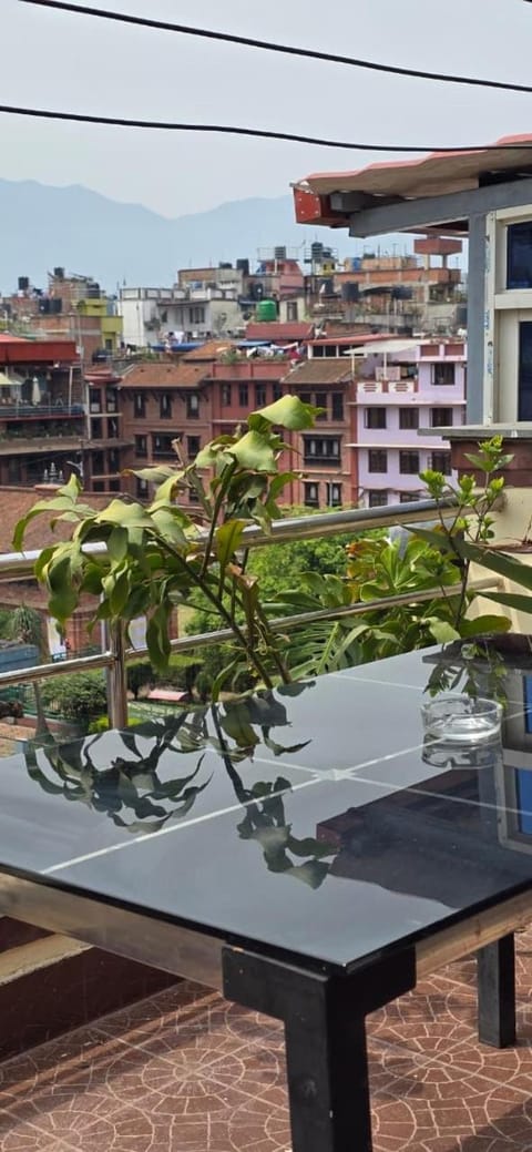 Property building, Day, View (from property/room), Balcony/Terrace, City view