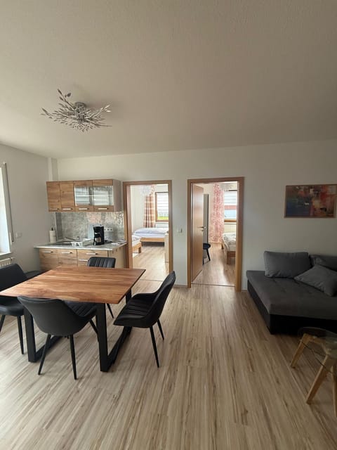 Kitchen or kitchenette, Living room, Photo of the whole room, Seating area, Dining area