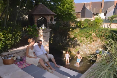 Day, Summer, Garden, River view